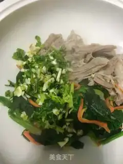 Make Spinach with lamb step 16