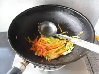 Make Carrot sprouts step 3