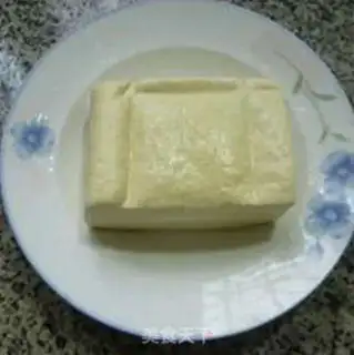 Make Tofu soup step 1