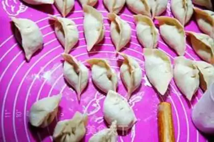 Make Sour pork dumplings step 3