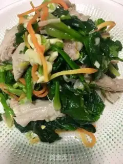 Make Spinach with lamb step 23