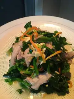 Make Spinach with lamb step 25