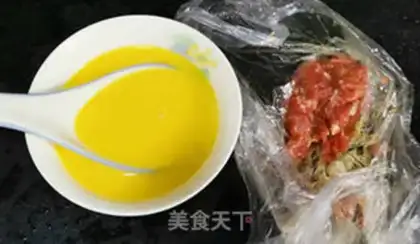 Make Egg dumplings step 0
