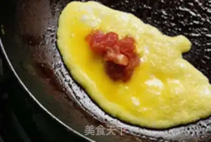 Make Egg dumplings step 1