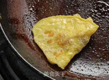 Make Egg dumplings step 2