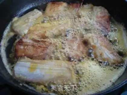 Make Cheese and sugar and fish step 1