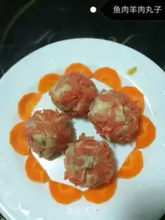 Make Fish and lamb meatballs step 4