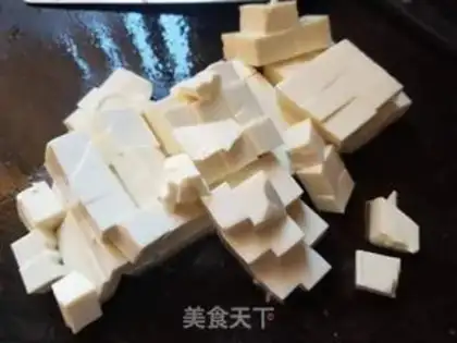 Make Crab tofu step 1