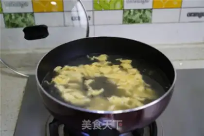Make Shrimp egg soup step 5