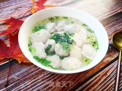 Make Fishball soup step 11