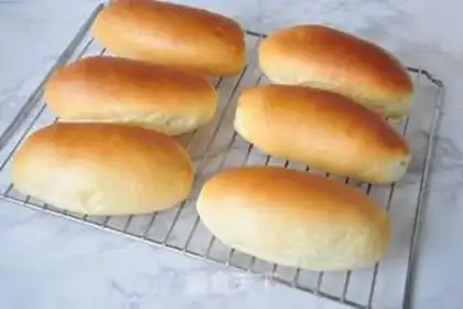 Make Short stick hot dog bread step 10