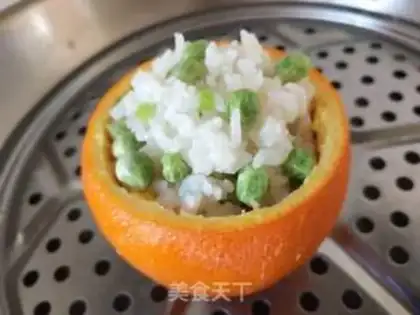 Make Orange rice step 6