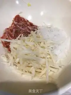 Make Spring rolls step 1