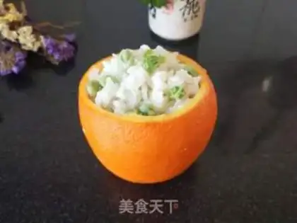 Make Orange rice step 7