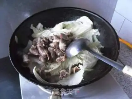 Make Chicken cabbage step 5