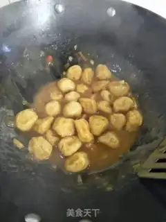 Make Curry fishballs step 4