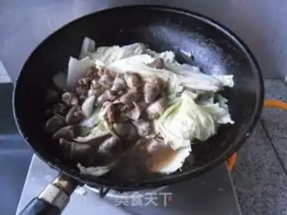 Make Chicken cabbage step 6