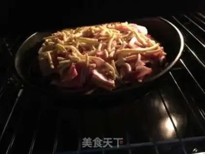 Make Onion bacon pizza step 11