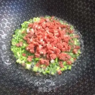 Make Bacon garlic fried rice step 2