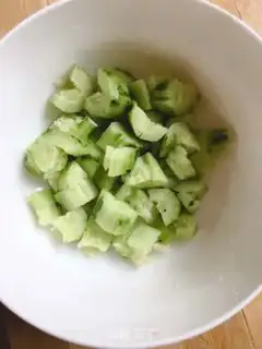Make Cool cucumber step 0