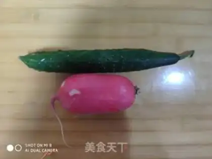 Make Sugar and radish step 0