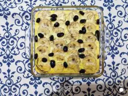 Make A roast banana with oatmeal milk step 5