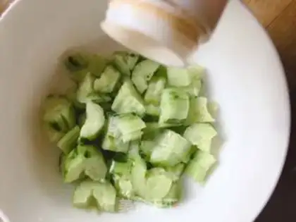 Make Cool cucumber step 3