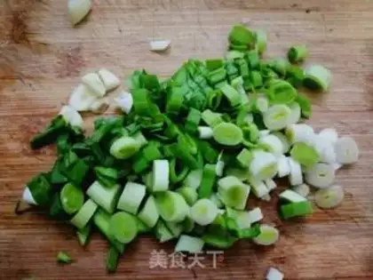 Make Garlic rice step 1