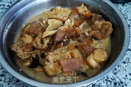Make Northeast stew step 1