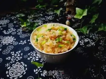 Make Garlic rice step 8