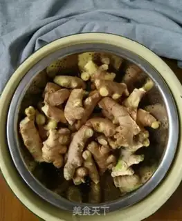 Make Cream ginger tea step 0