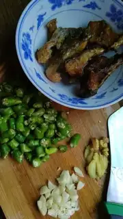Make Squid pepper step 0