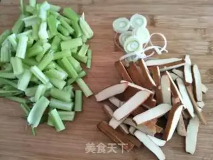 Make Meat celery step 1