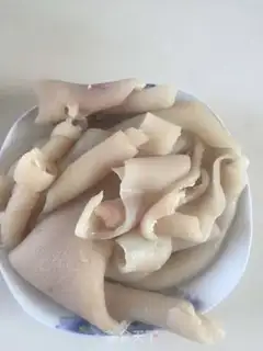 Make Red burning pig skin step 2