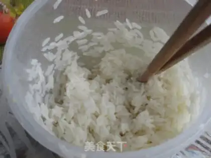 Make Fishseed sushi step 1
