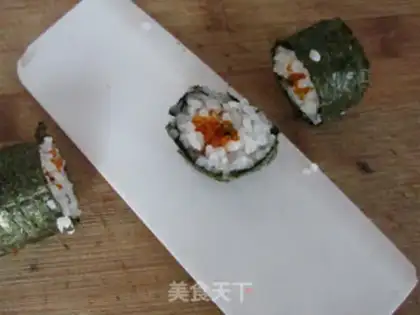 Make Fishseed sushi step 5