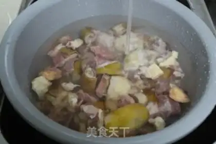 Make Fresh beef step 1