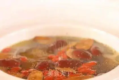 Make The lamb belly pigeon, New Zealand glue soup step 4