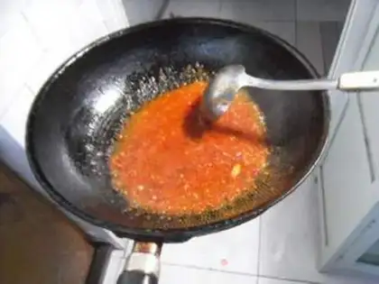 Make Red oil fish step 5