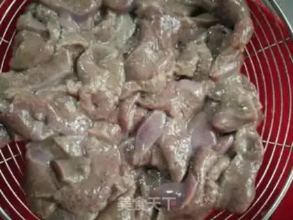 Make Spicy liver step 2