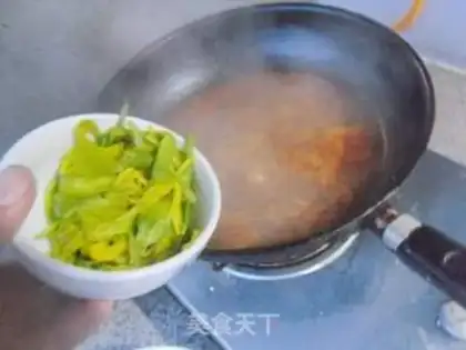 Make Red oil fish step 9