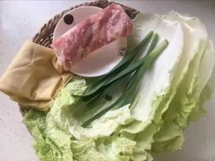 Make The cabbage step 0
