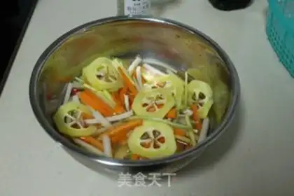 Make Sour papayas with chicken claws step 8