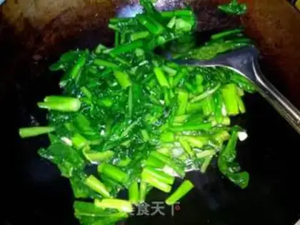 Make Garlic cabbage step 4
