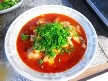 Make Red oil fish step 18