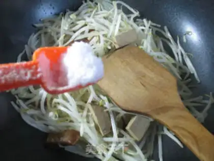 Make Sour ham and green beans step 3