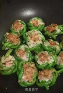 Make Fry bean horns step 5