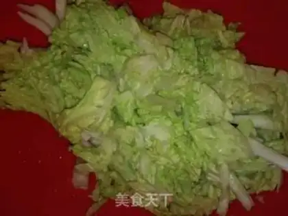 Make dumplings step 1