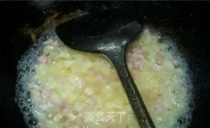 Make Salted potato fried rice step 7