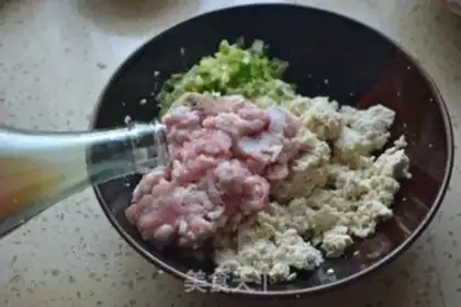 Make Pearl tofu meatballs step 3